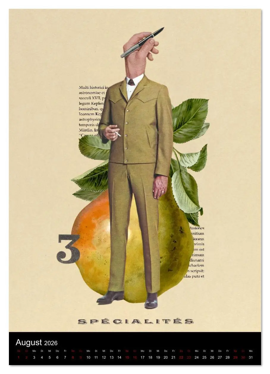 Bild: 9783516610864 | Ansichtssachen (Wandkalender 2026 DIN A3 hoch), CALVENDO...