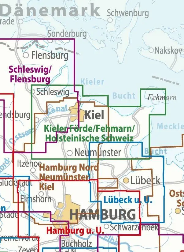 Bild: 9783969900864 | ADFC-Regionalkarte Kieler Förde Holsteinische Schweiz &amp; Fehmarn,...