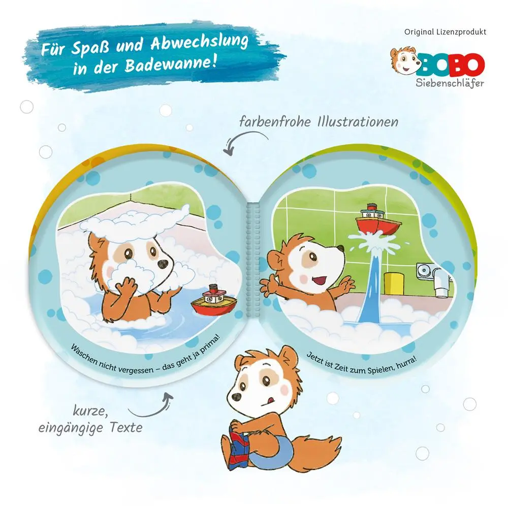 Bild: 9783988020864 | Trötsch Bobo Siebenschläfer Badebuch | Trötsch Verlag | Buch | 8 S.