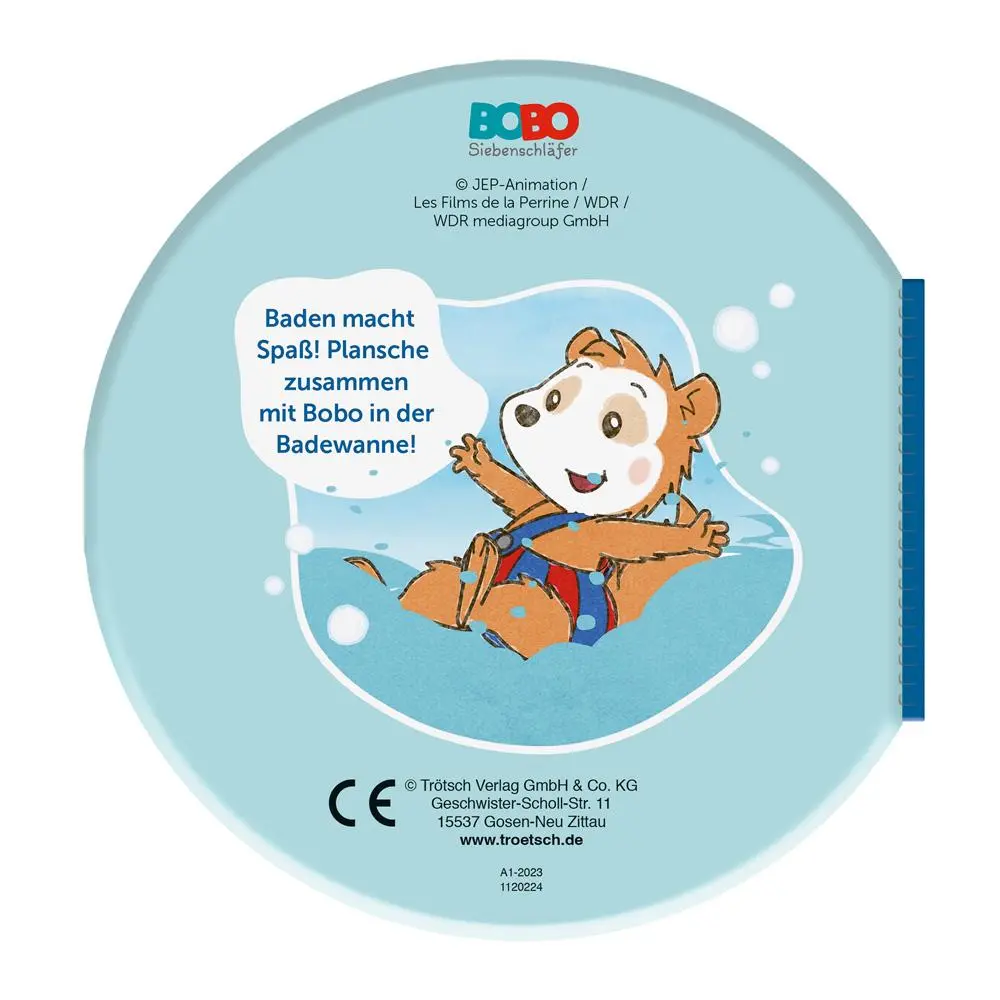 Bild: 9783988020864 | Trötsch Bobo Siebenschläfer Badebuch | Trötsch Verlag | Buch | 8 S.