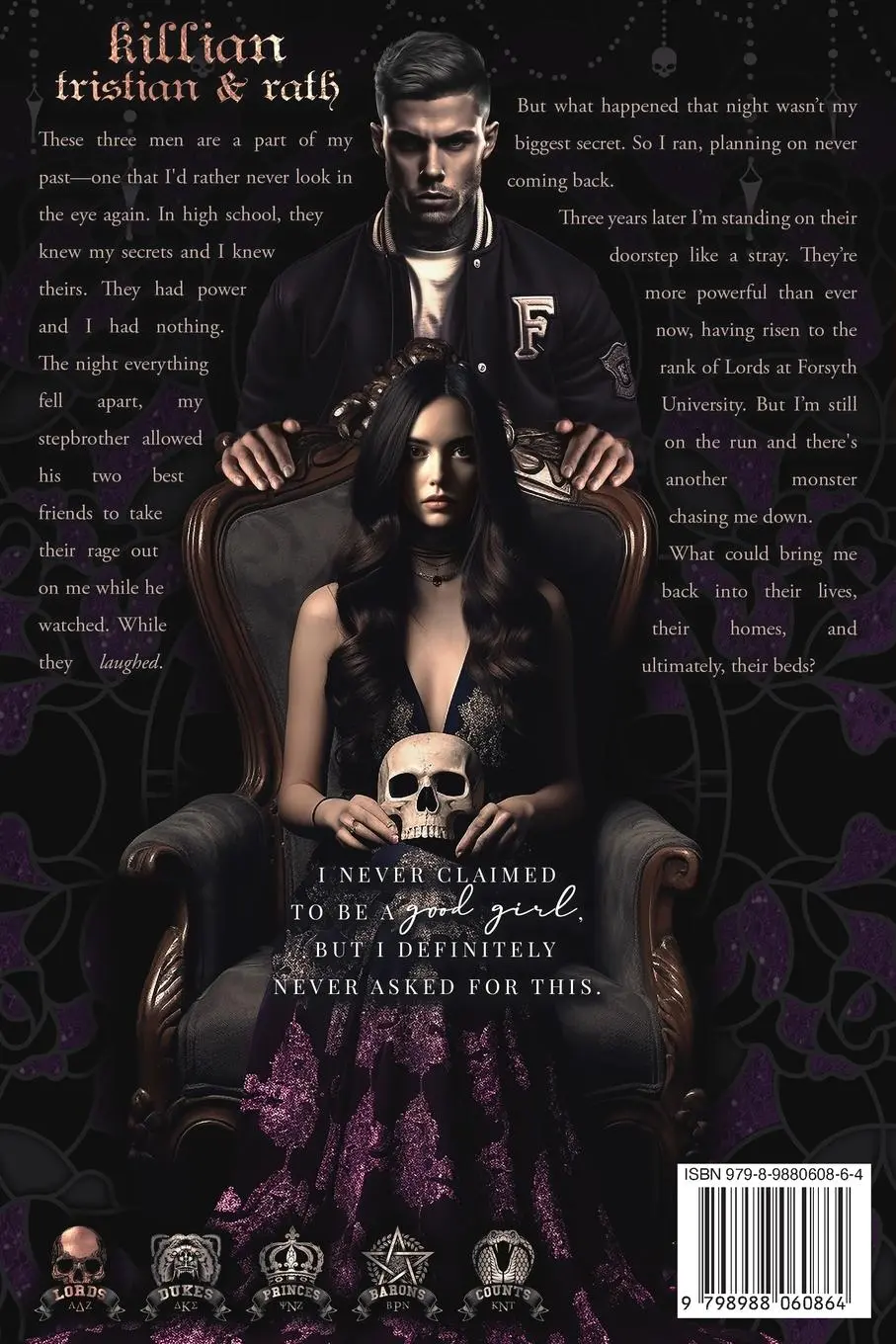 Rückseite: 9798988060864 | Lords of Pain (Discrete Paperback) | Angel Lawson (u. a.) | Buch