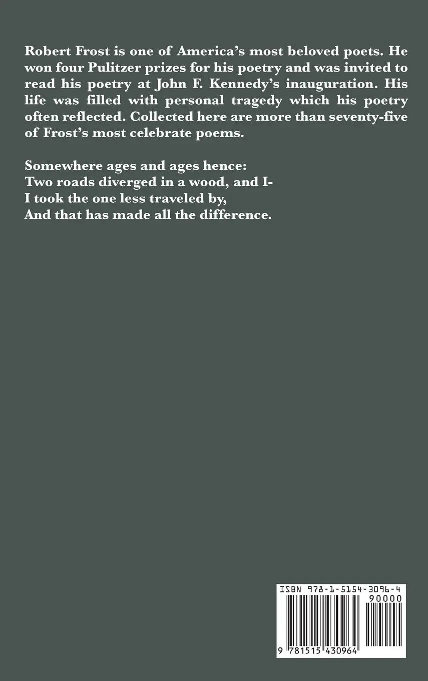 Rückseite: 9781515430964 | The Robert Frost Collection | Robert Frost | Buch | Englisch | 2018