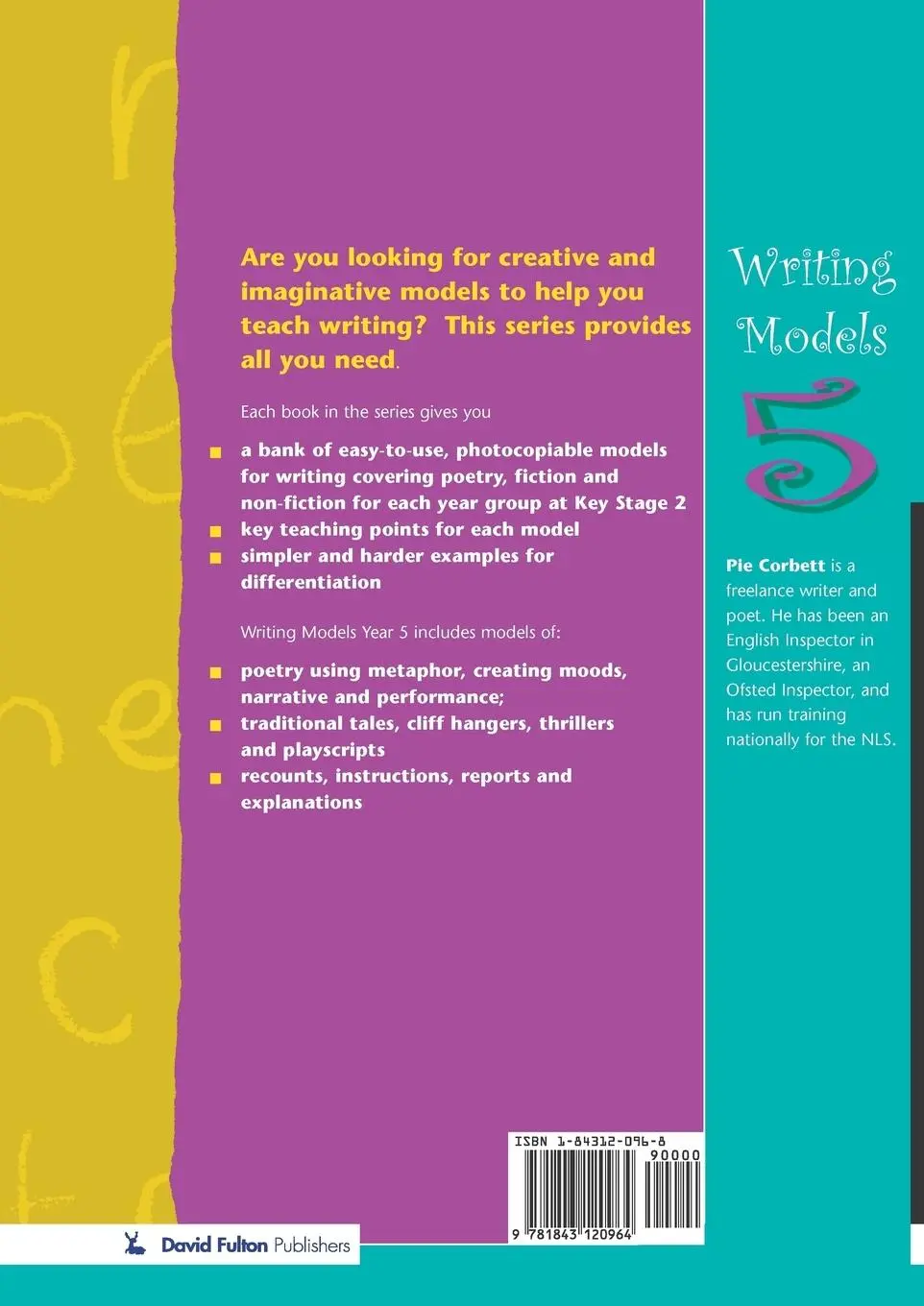 Rückseite: 9781843120964 | Writing Models Year 5 | Pie Corbett | Taschenbuch | Englisch | 2005