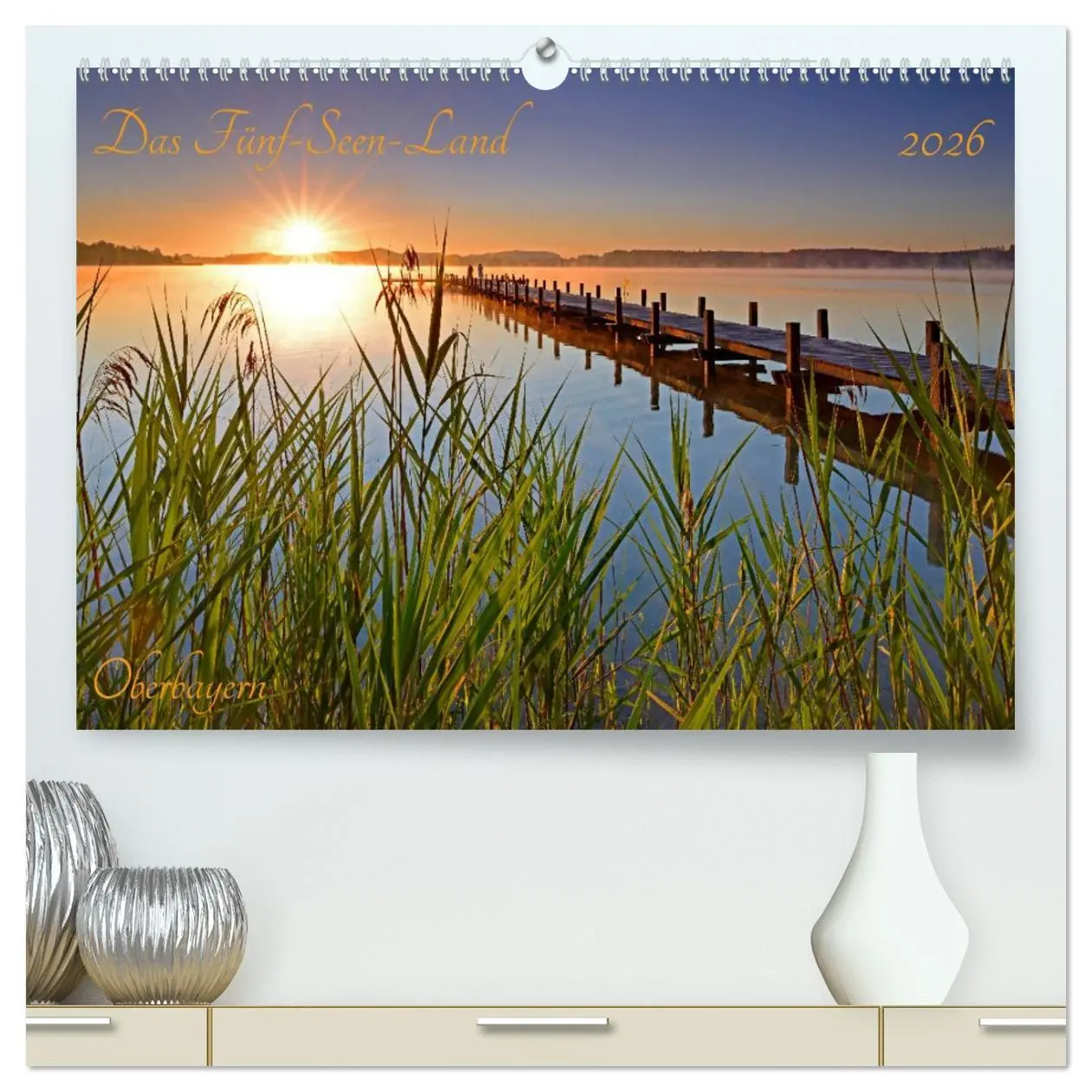 Cover: 9783457680964 | Das Fünf-Seen-Land Oberbayern (hochwertiger Premium Wandkalender...