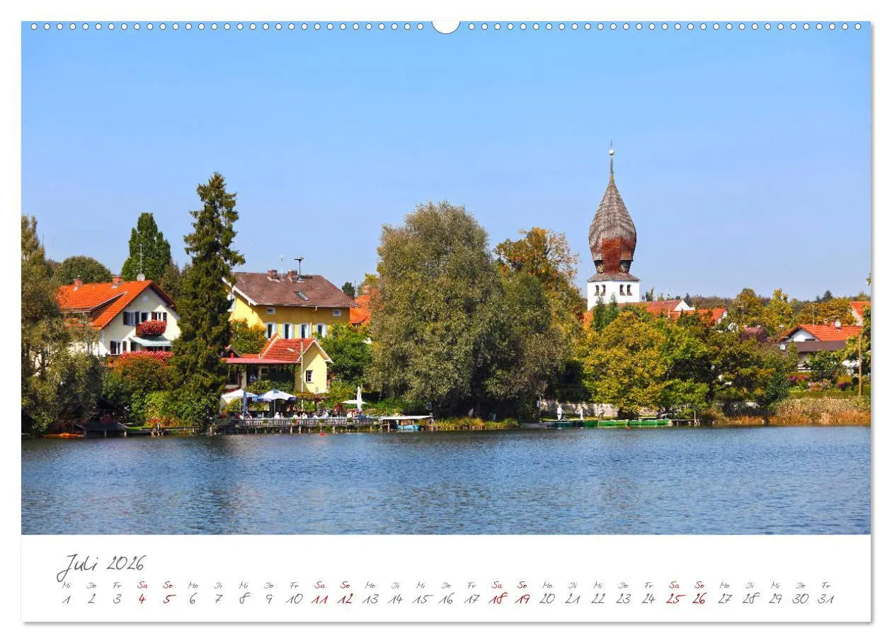 Bild: 9783457680964 | Das Fünf-Seen-Land Oberbayern (hochwertiger Premium Wandkalender...