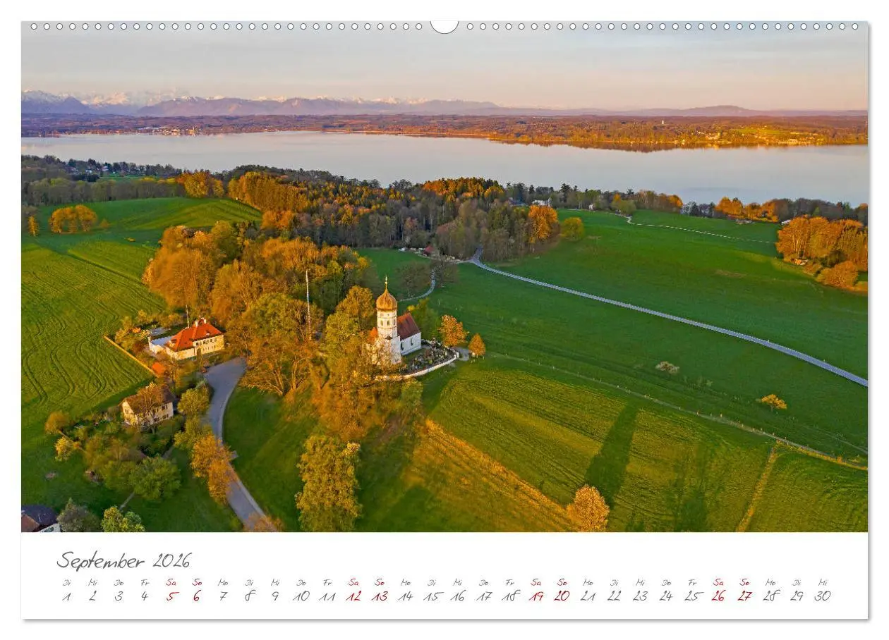 Bild: 9783457680964 | Das Fünf-Seen-Land Oberbayern (hochwertiger Premium Wandkalender...
