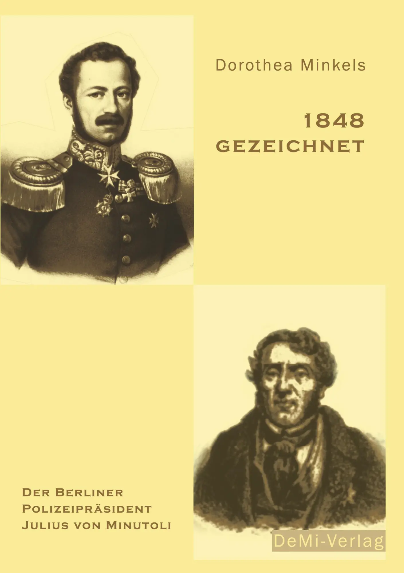 1848 gezeichnet: Der Berliner Polizeipräsident Julius von Minutoli