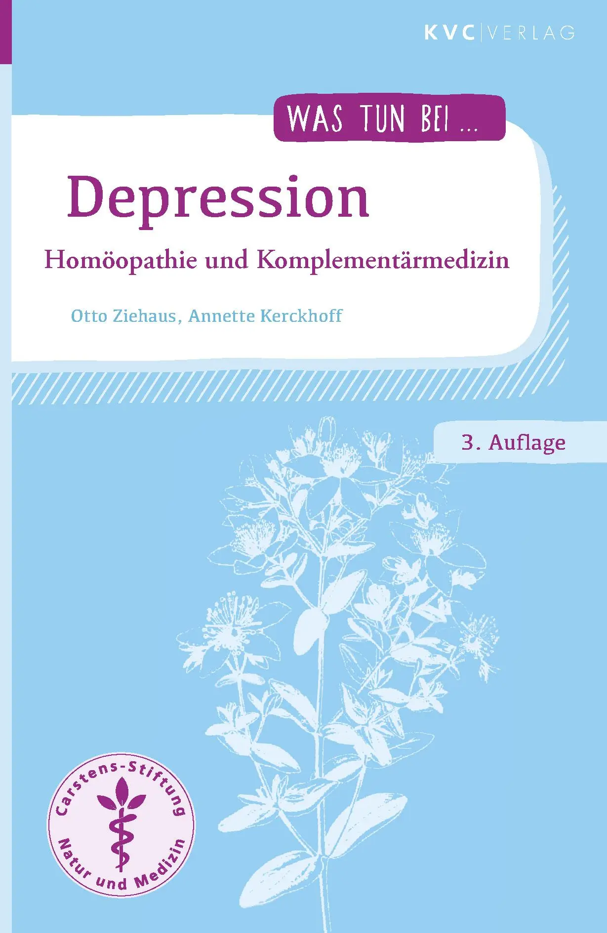 Cover: 9783965620964 | Depression | Homöopathie und Komplementärmedizin | Ziehaus (u. a.)