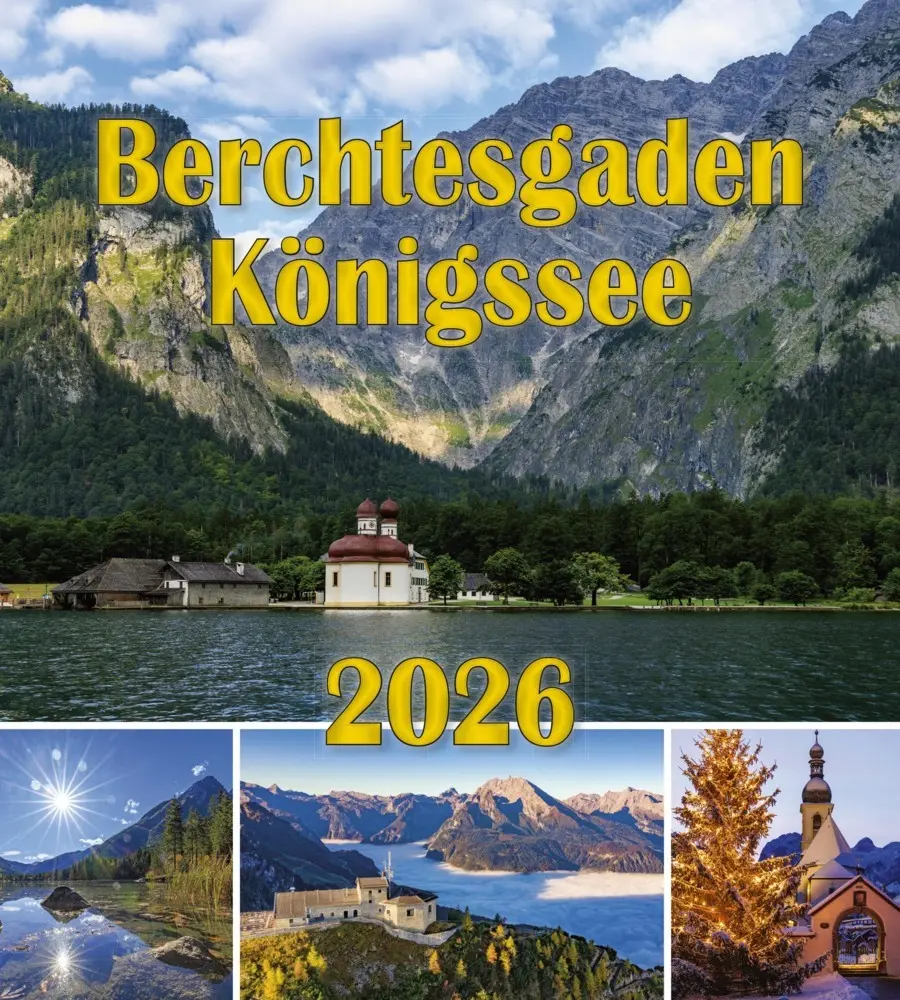 Cover: 9783985040964 | Berchtesgaden Königssee Postkartenkalender 2026 | KG | Kalender | 2026