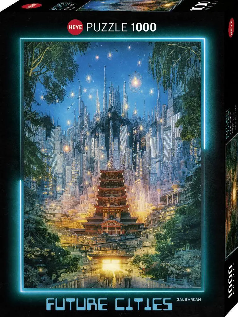 Cover: 4001689301064 | CITIES PORTAL, HEYE Puzzle von Rie Tokimatsu | Spiel | 30106 | Deutsch