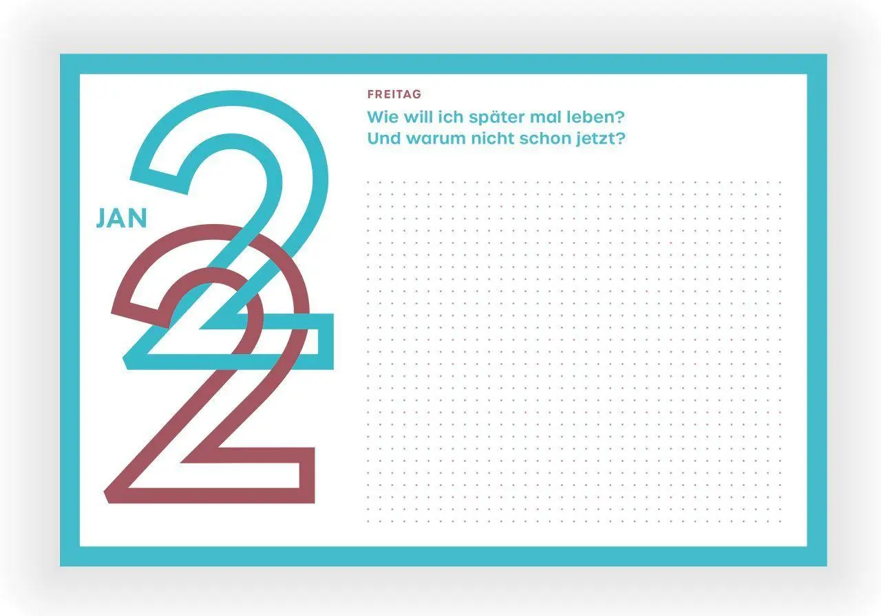 Bild: 4260172811064 | 365 neue Seiten von dir | Jrene Rolli (u. a.) | Kalender | 375 S.