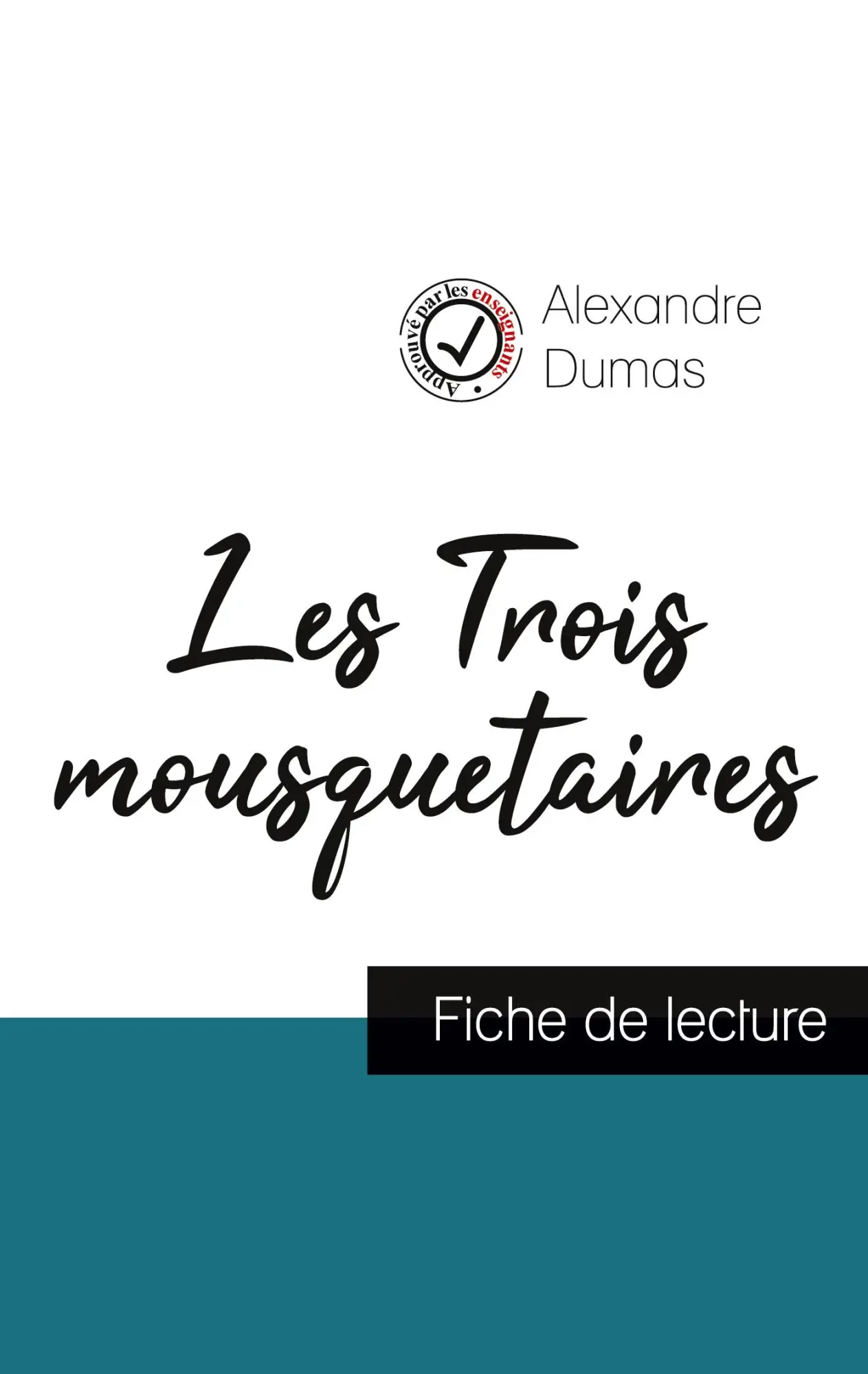 Cover: 9782759311064 | Les Trois mousquetaires de Alexandre Dumas (fiche de lecture et...