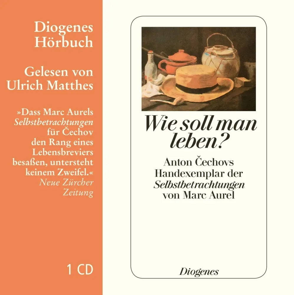 Cover: 9783257801064 | Wie soll man leben?, 1 Audio-CD | Anton Pawlowitsch Tschechow (u. a.)
