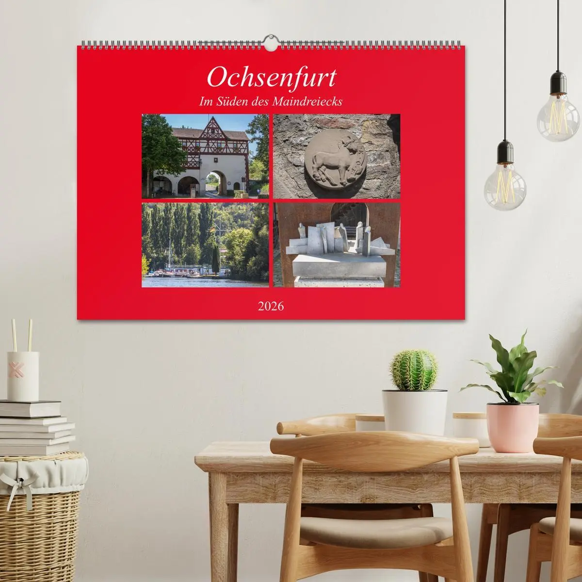 Bild: 9783457951064 | Ochsenfurt im Süden des Maindreiecks (Wandkalender 2026 DIN A2...