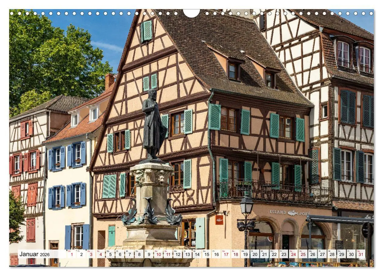 Bild: 9783457561164 | Frankreich - Elsass - Colmar (Wandkalender 2026 DIN A3 quer),...