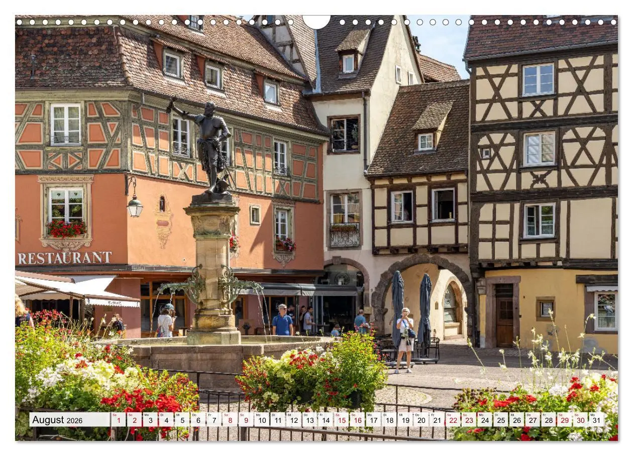 Bild: 9783457561164 | Frankreich - Elsass - Colmar (Wandkalender 2026 DIN A3 quer),...