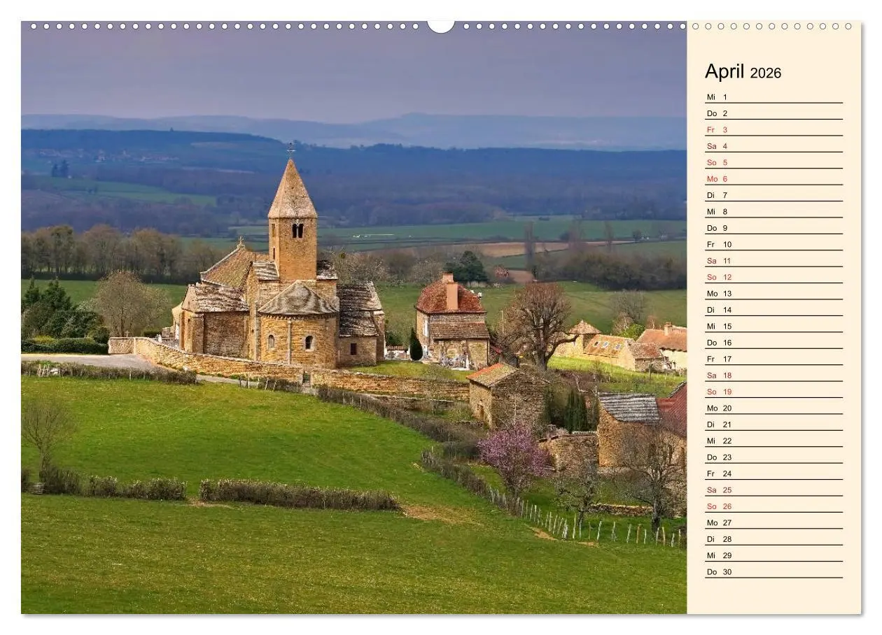 Bild: 9783457871164 | Burgund - Das grüne Herz Frankreichs (Wandkalender 2026 DIN A2...