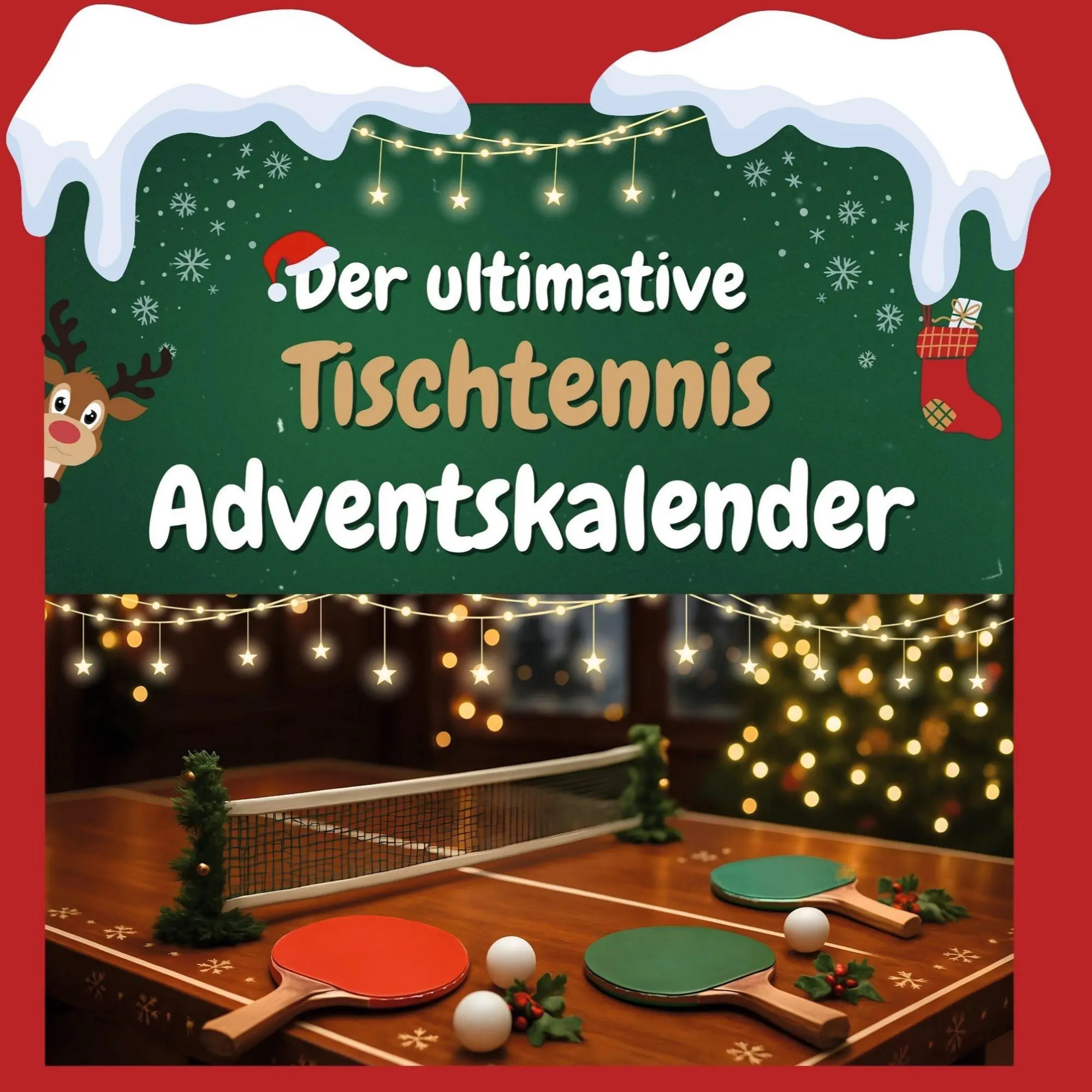 Cover: 9783695301164 | Der ultimative Tischtennis-Adventskalender | Zoe Friedrich | Buch