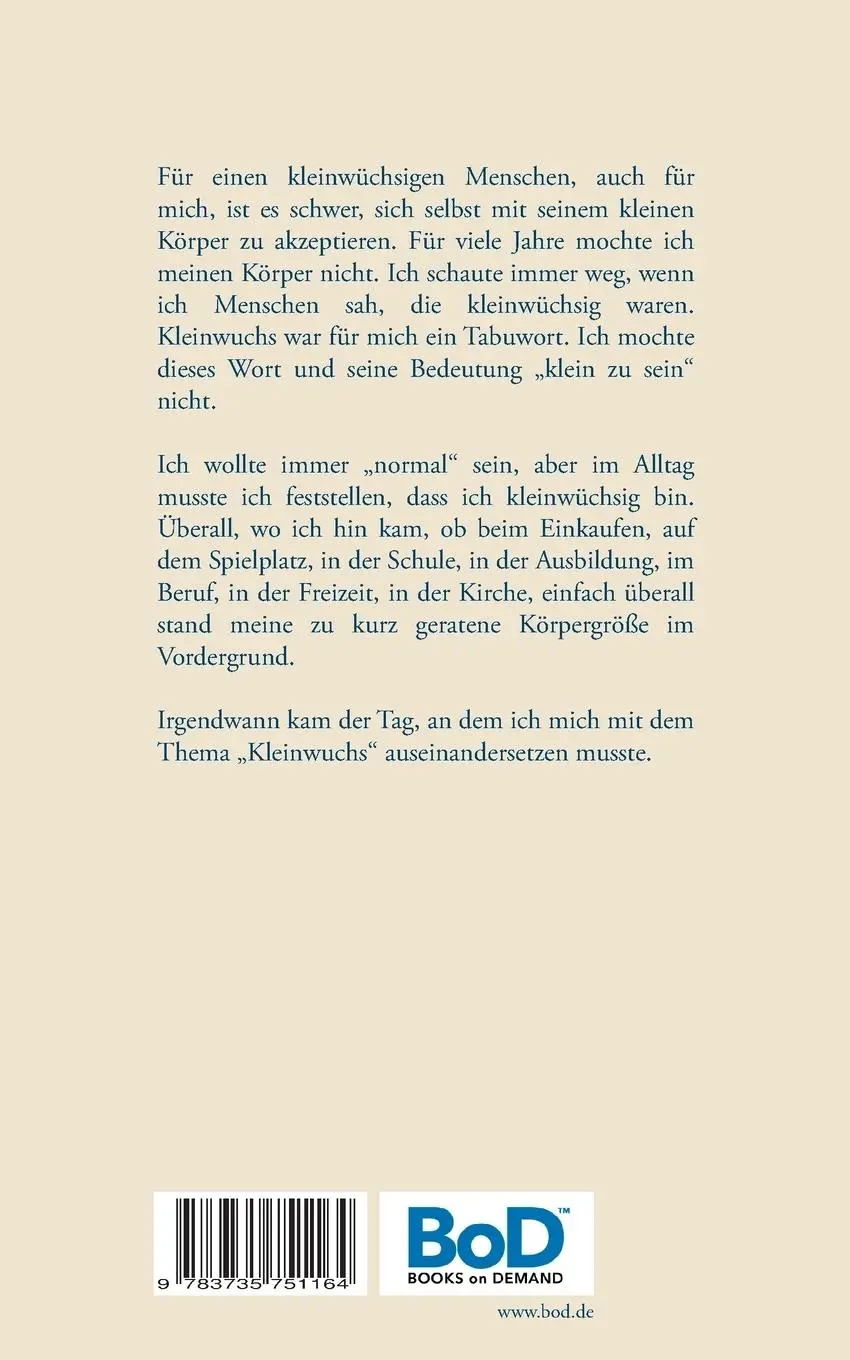 Rückseite: 9783735751164 | Mit 130 cm durchs Leben | Daniel Marc Daum | Taschenbuch | Paperback