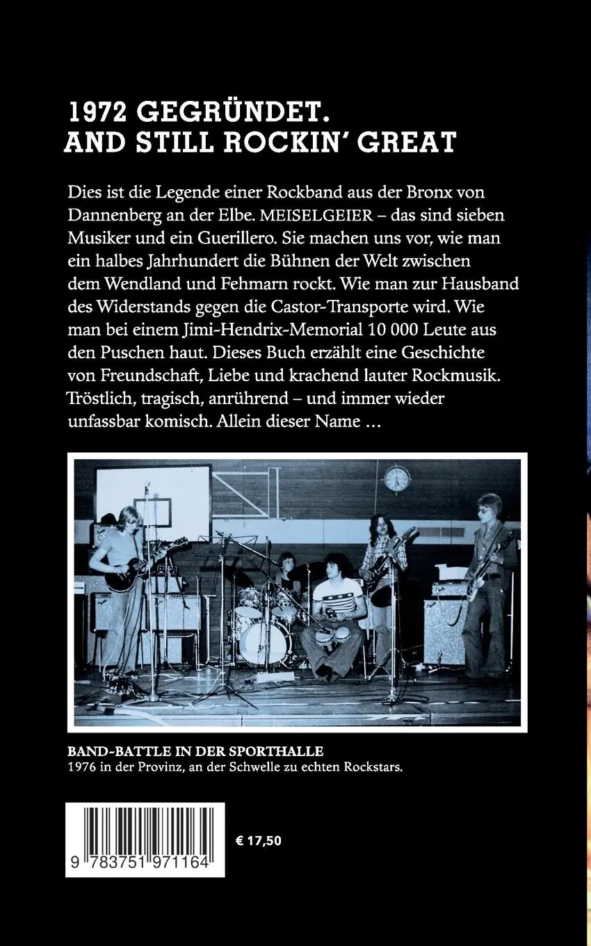 Rückseite: 9783751971164 | Born To Be Meiselgeier | Legende einer Rockband | Sven Rohde | Buch