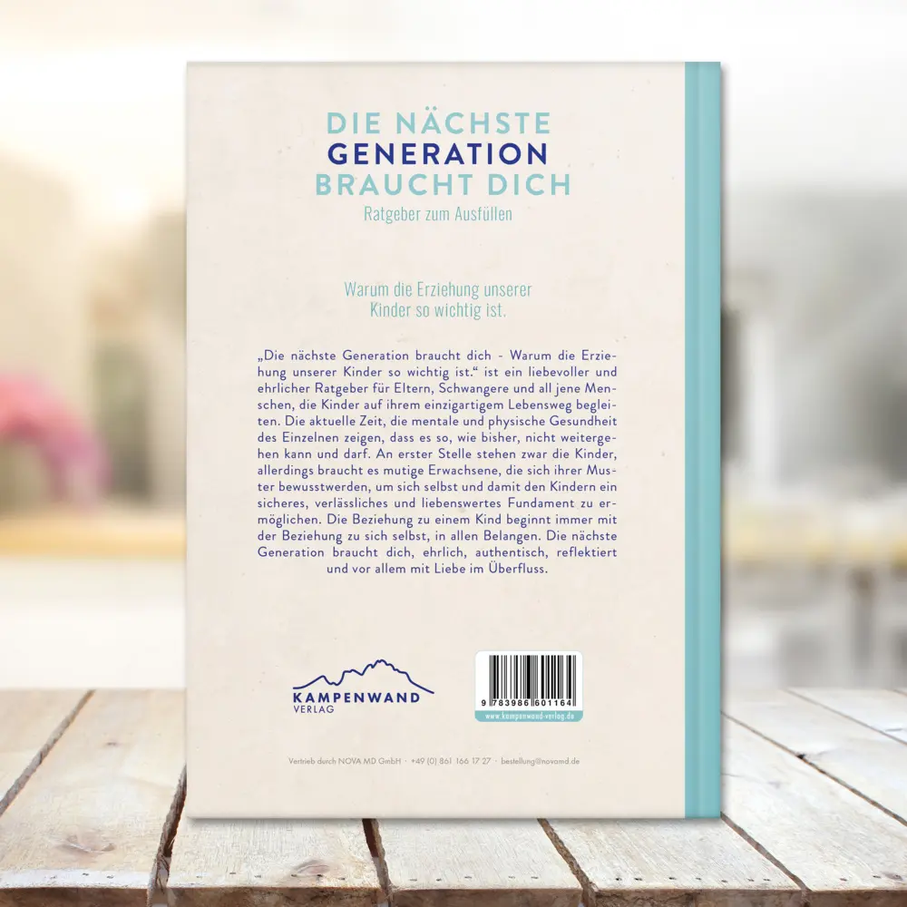 Bild: 9783986601164 | Die nächste Generation braucht dich | Anna Klein | Buch | 128 S.