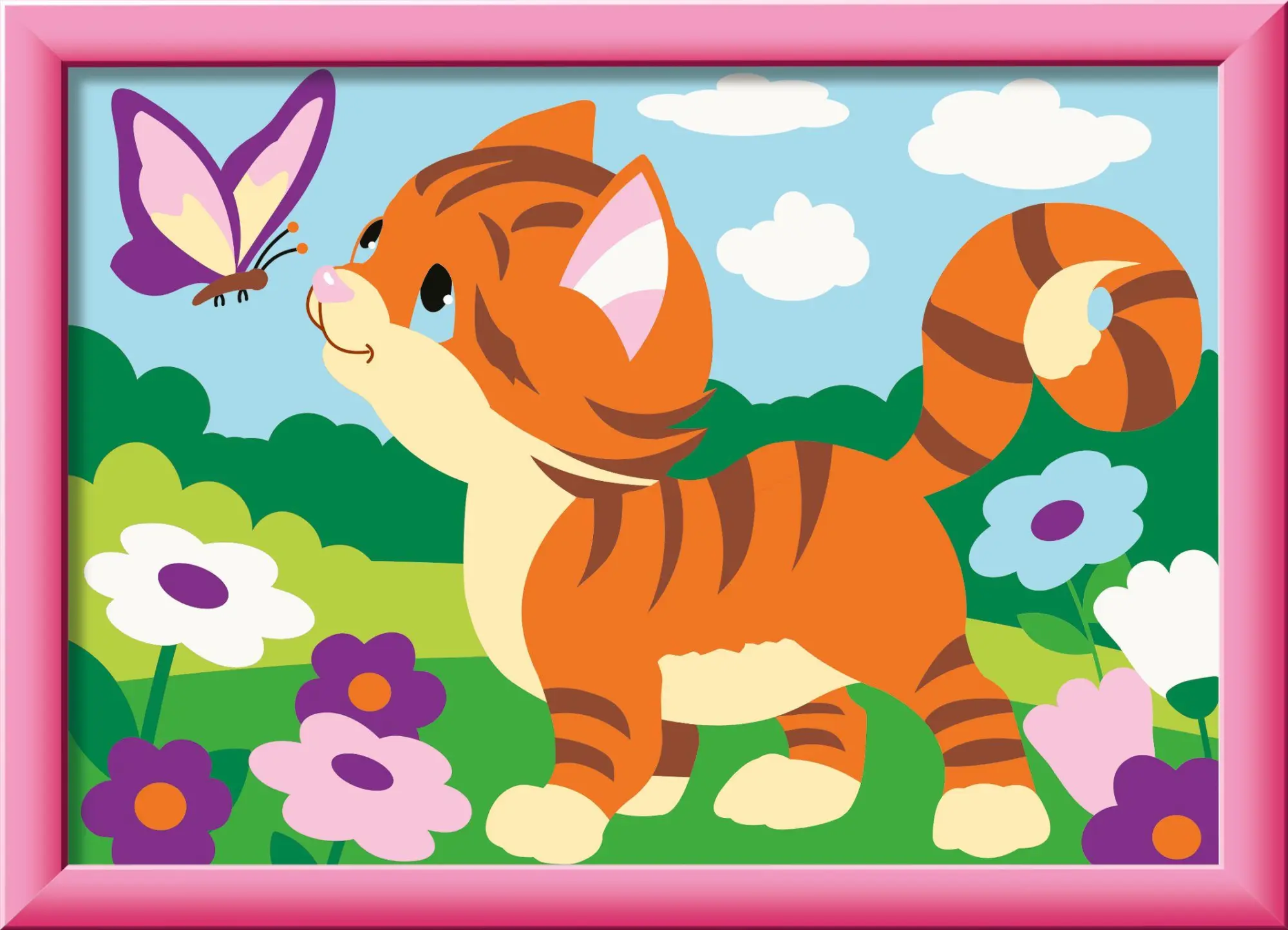 Cover: 4005555231264 | CreArt, Malen nach Zahlen Kinder - Kätzchen im Garten | Spiel | 2026