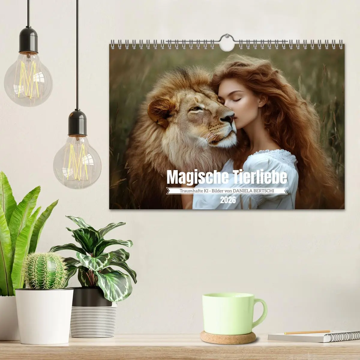 Bild: 9783457311264 | Magische Tierliebe (Wandkalender 2026 DIN A4 quer), CALVENDO...