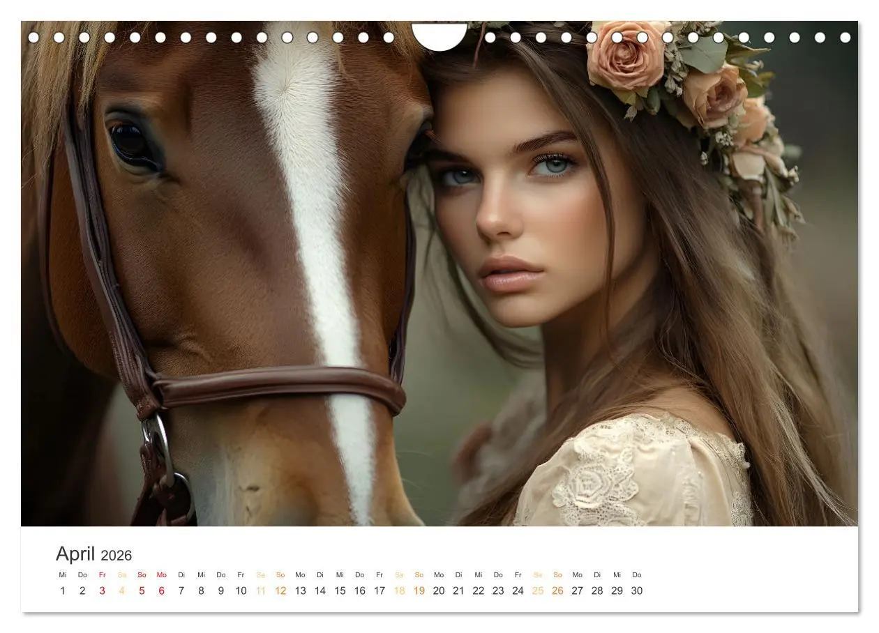 Bild: 9783457311264 | Magische Tierliebe (Wandkalender 2026 DIN A4 quer), CALVENDO...