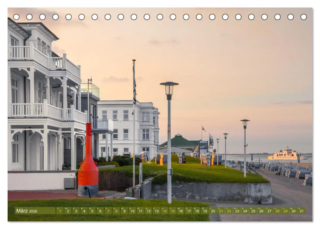 Bild: 9783457621264 | Nordsee Insel Norderney (Tischkalender 2026 DIN A5 quer), CALVENDO...