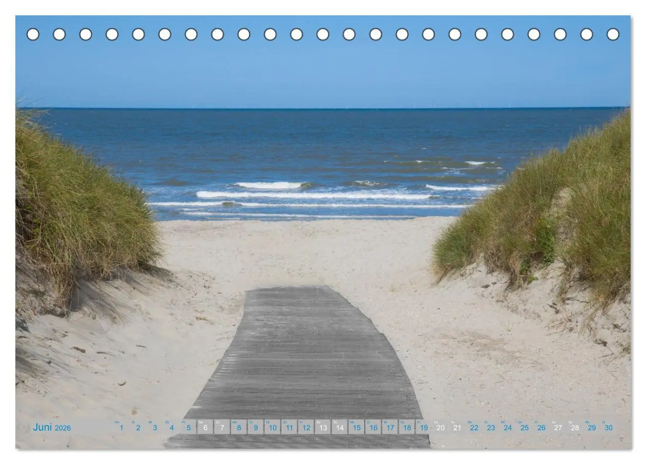 Bild: 9783457621264 | Nordsee Insel Norderney (Tischkalender 2026 DIN A5 quer), CALVENDO...