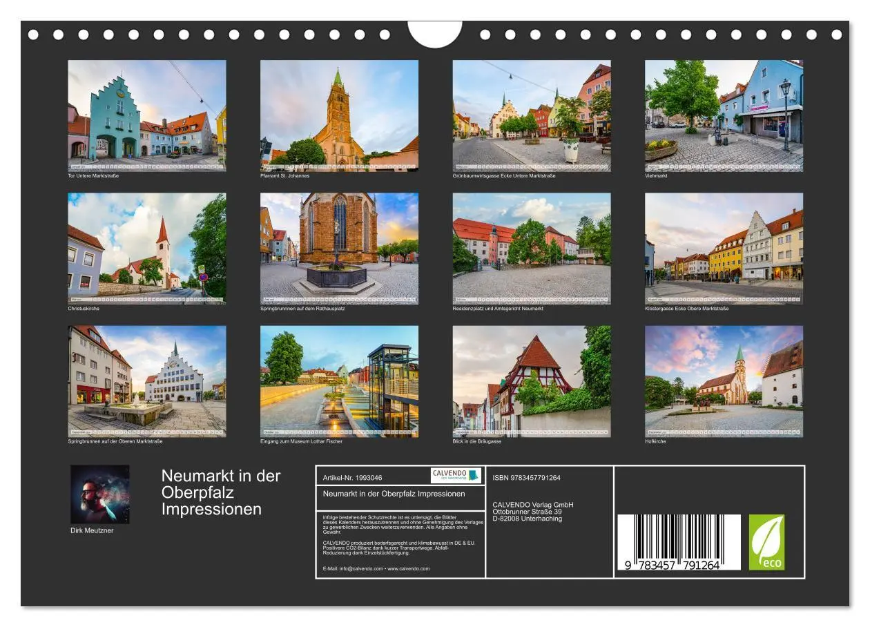 Bild: 9783457791264 | Neumarkt in der Oberpfalz Impressionen (Wandkalender 2026 DIN A4...
