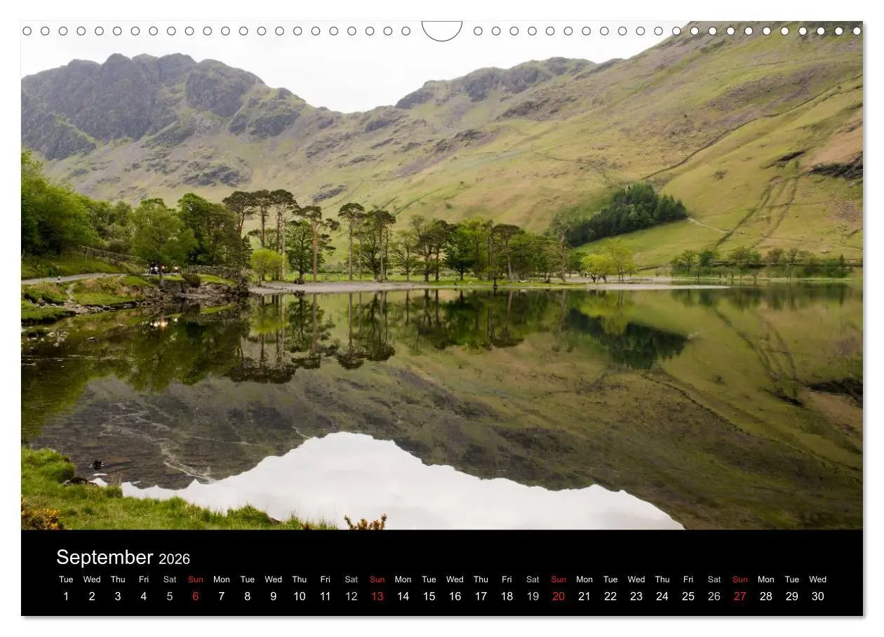 Bild: 9783516571264 | The English Lake District (Wall Calendar 2026 DIN A3 landscape),...