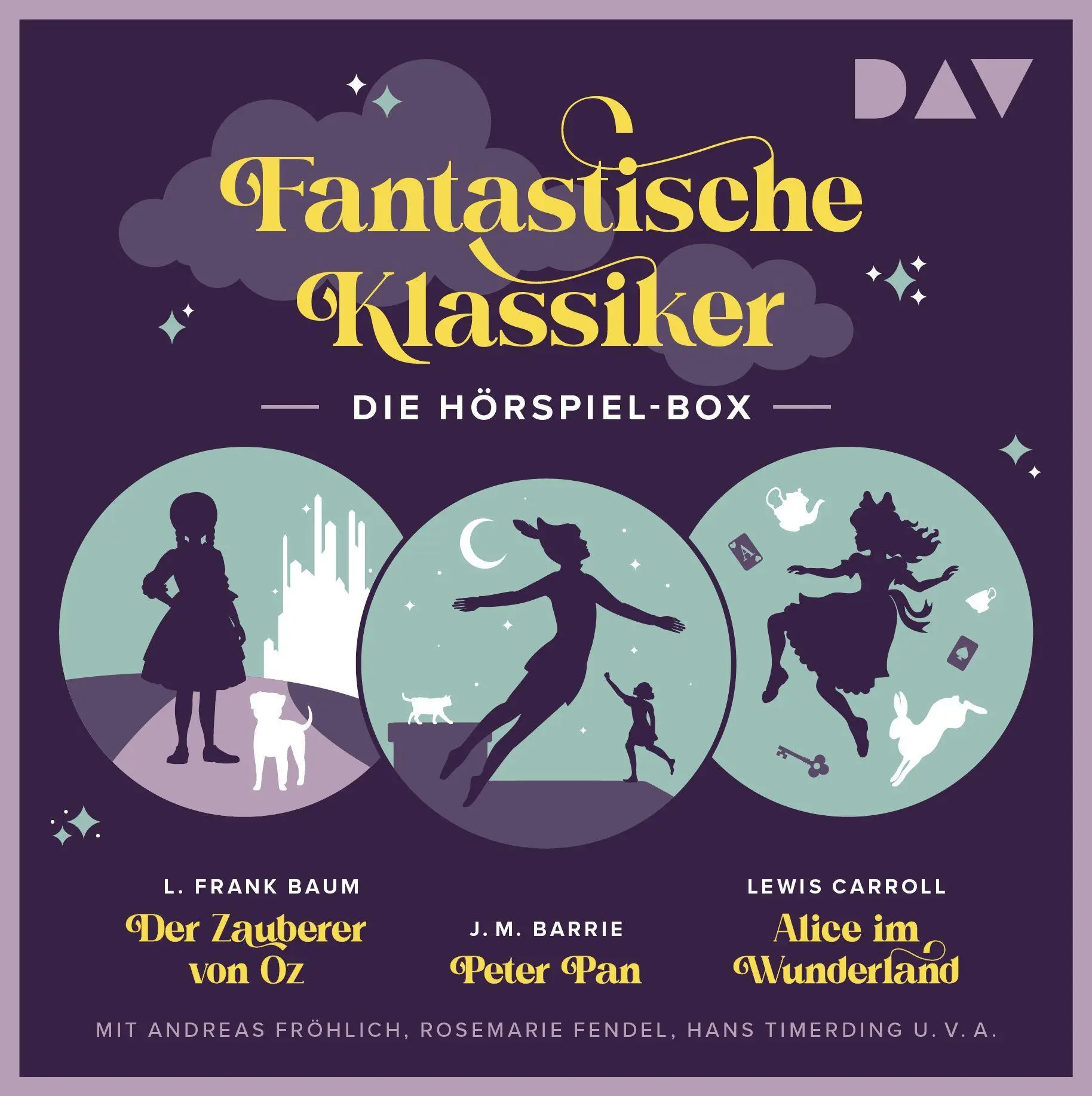 Cover: 9783742431264 | Fantastische Klassiker - Die Hörspiel-Box. Der Zauberer von Oz,...