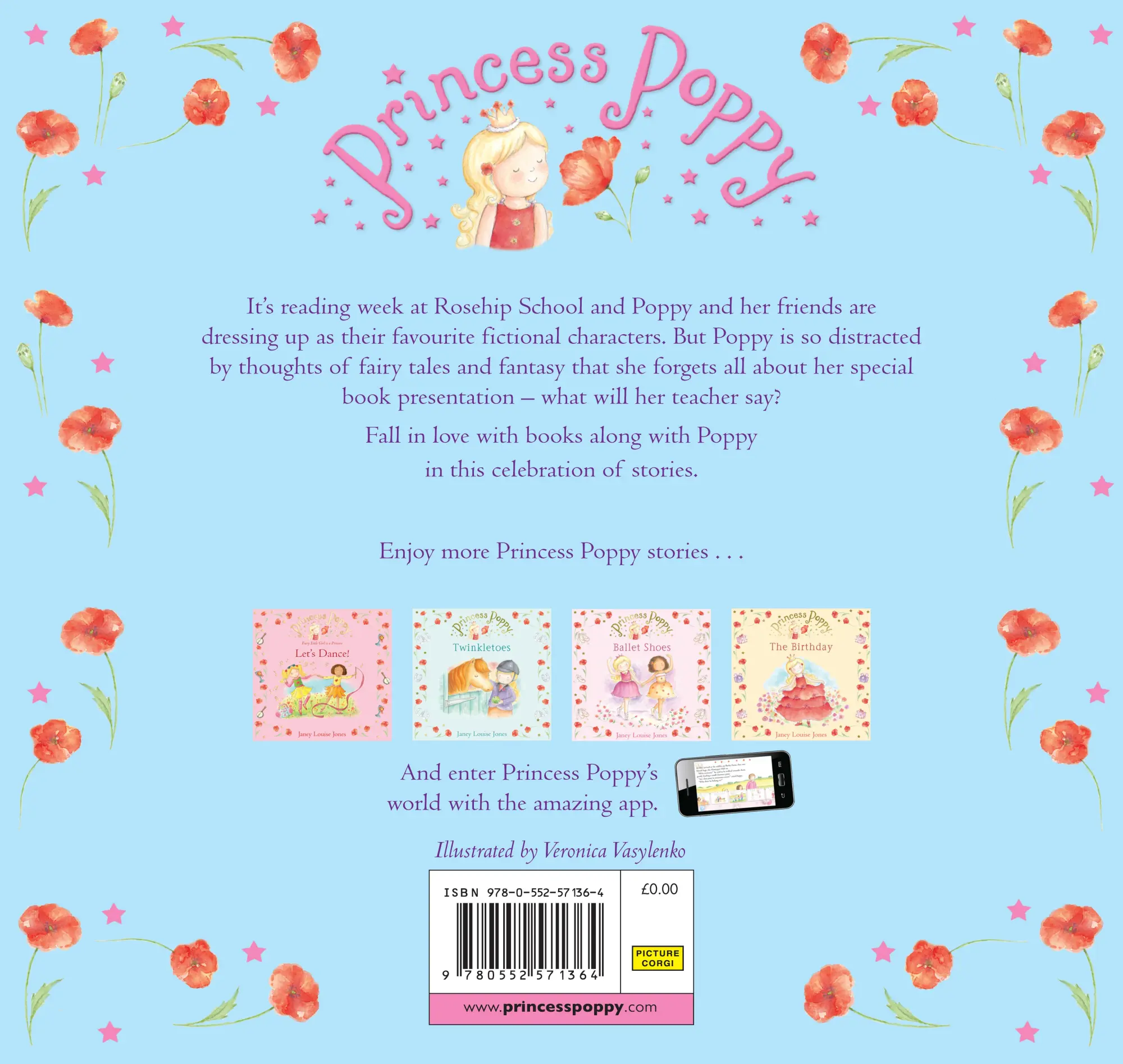 Rückseite: 9780552571364 | Princess Poppy: Storytelling Princess | Janey Louise Jones | Buch