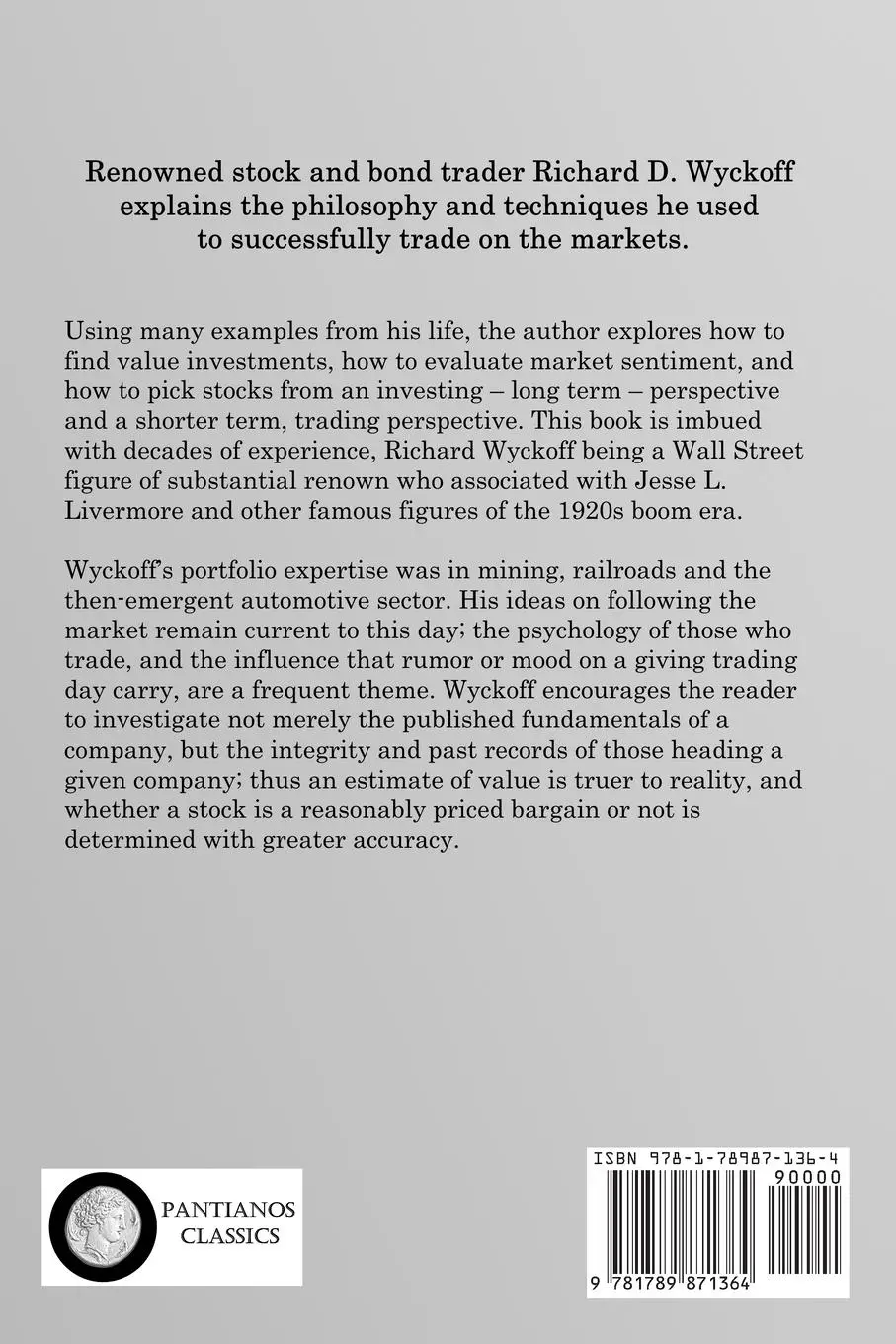 Rückseite: 9781789871364 | How I Trade and Invest in Stocks and Bonds | Richard D. Wyckoff | Buch