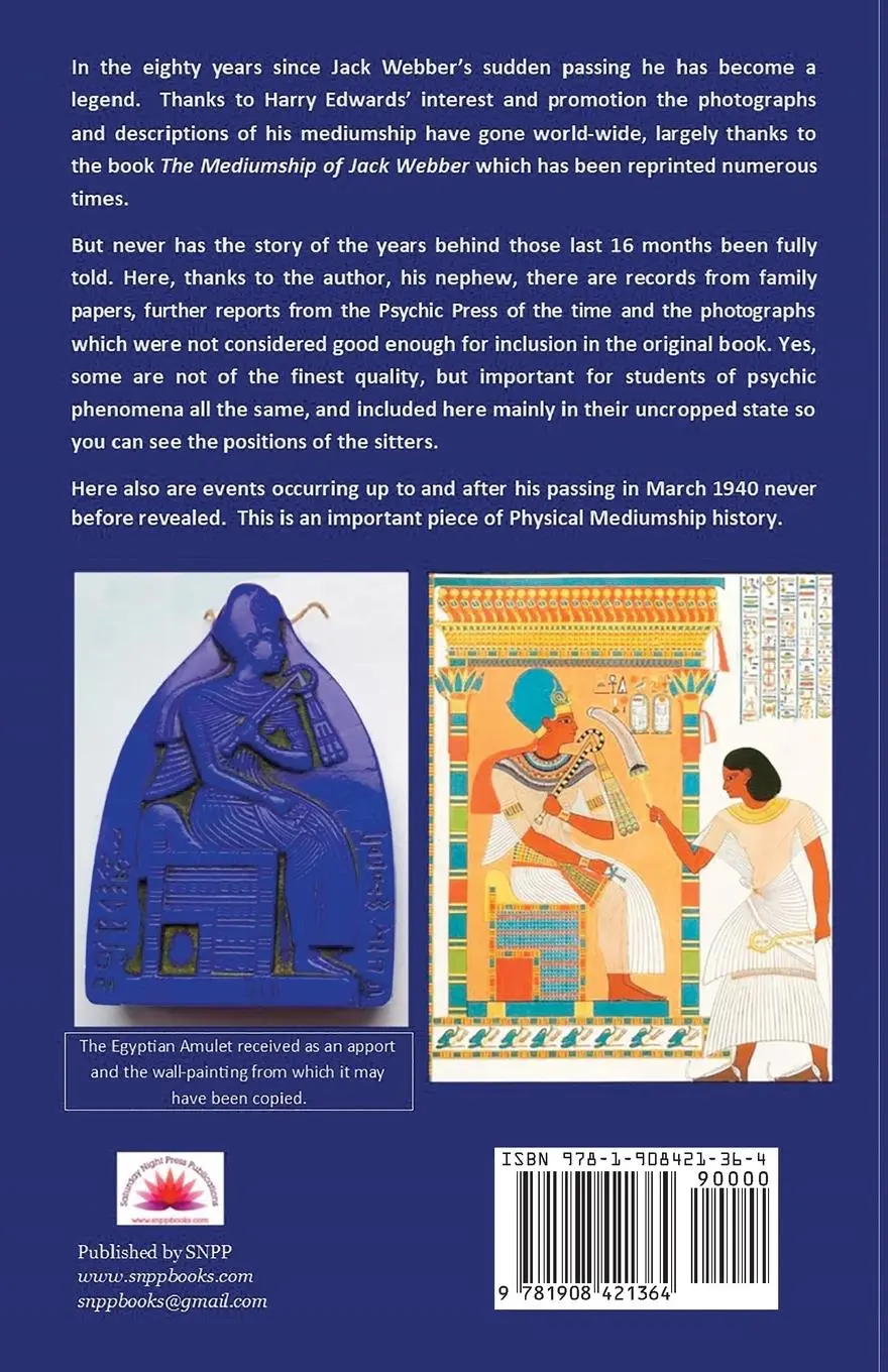 Rückseite: 9781908421364 | Jack Webber Physical Medium | the back story | Denzil Fairbairn | Buch