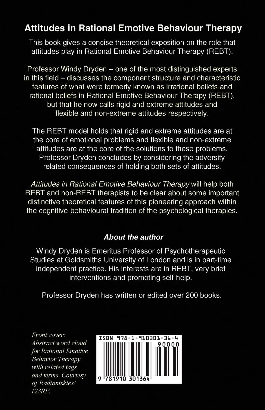 Rückseite: 9781910301364 | Attitudes in Rational Emotive Behaviour Therapy (REBT) | Windy Dryden