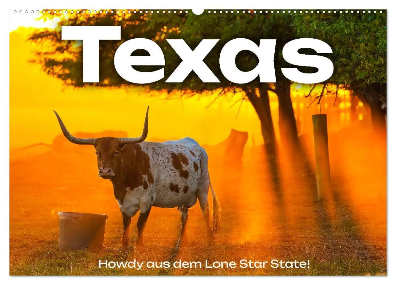 Cover: 9783457541364 | Texas - Howdy aus dem Lone Star State! (Wandkalender 2026 DIN A2...