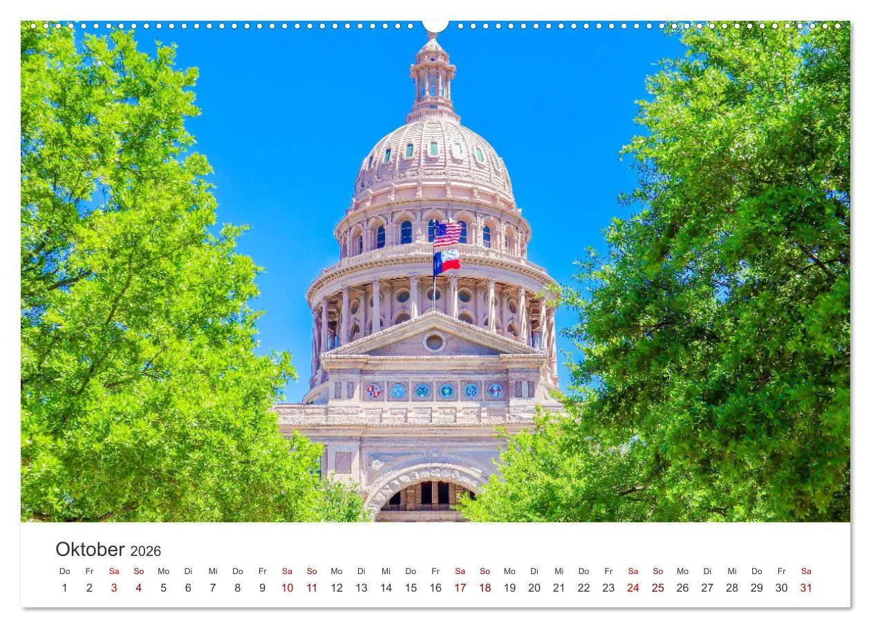 Bild: 9783457541364 | Texas - Howdy aus dem Lone Star State! (Wandkalender 2026 DIN A2...