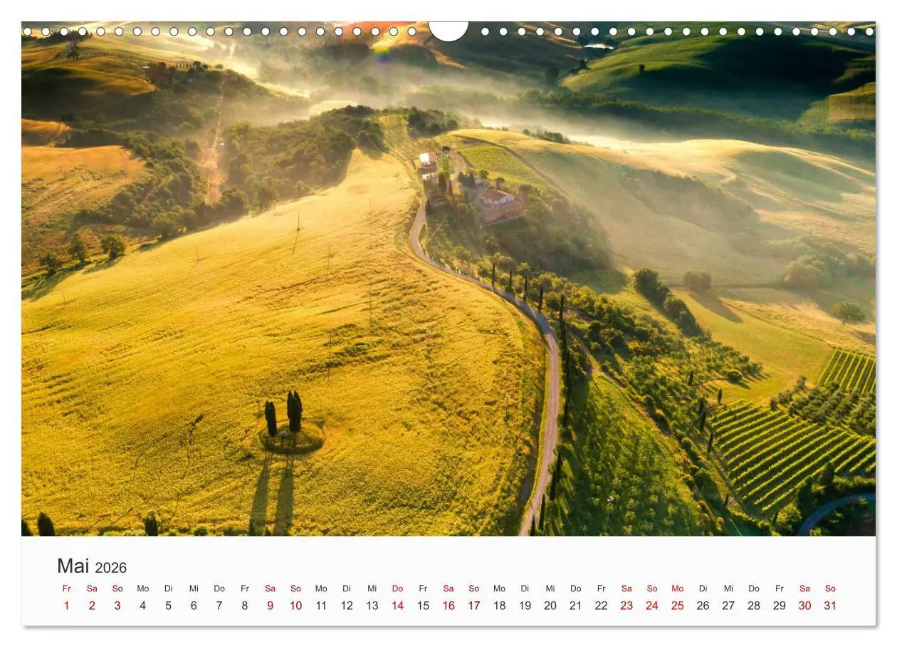 Bild: 9783457781364 | Italien - Südeuropa (Wandkalender 2026 DIN A3 quer), CALVENDO...