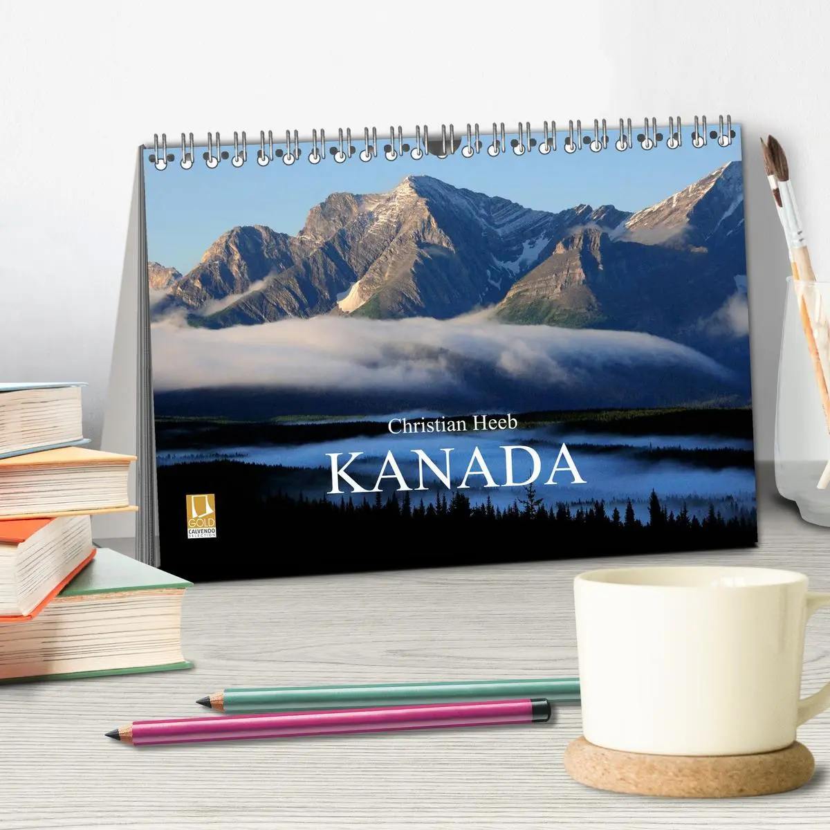 Bild: 9783516181364 | KANADA Christian Heeb (Tischkalender 2026 DIN A5 quer), CALVENDO...