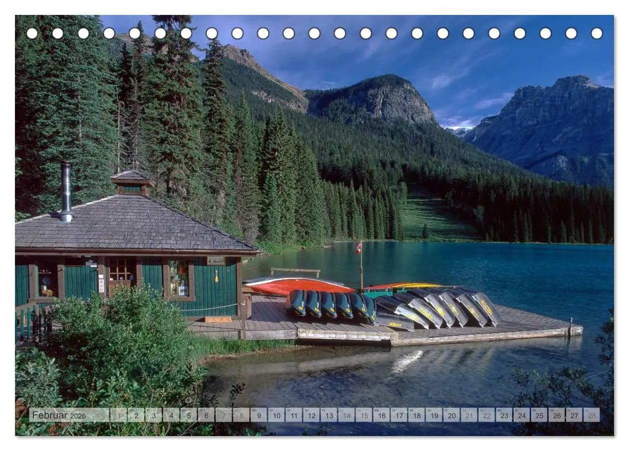 Bild: 9783516181364 | KANADA Christian Heeb (Tischkalender 2026 DIN A5 quer), CALVENDO...