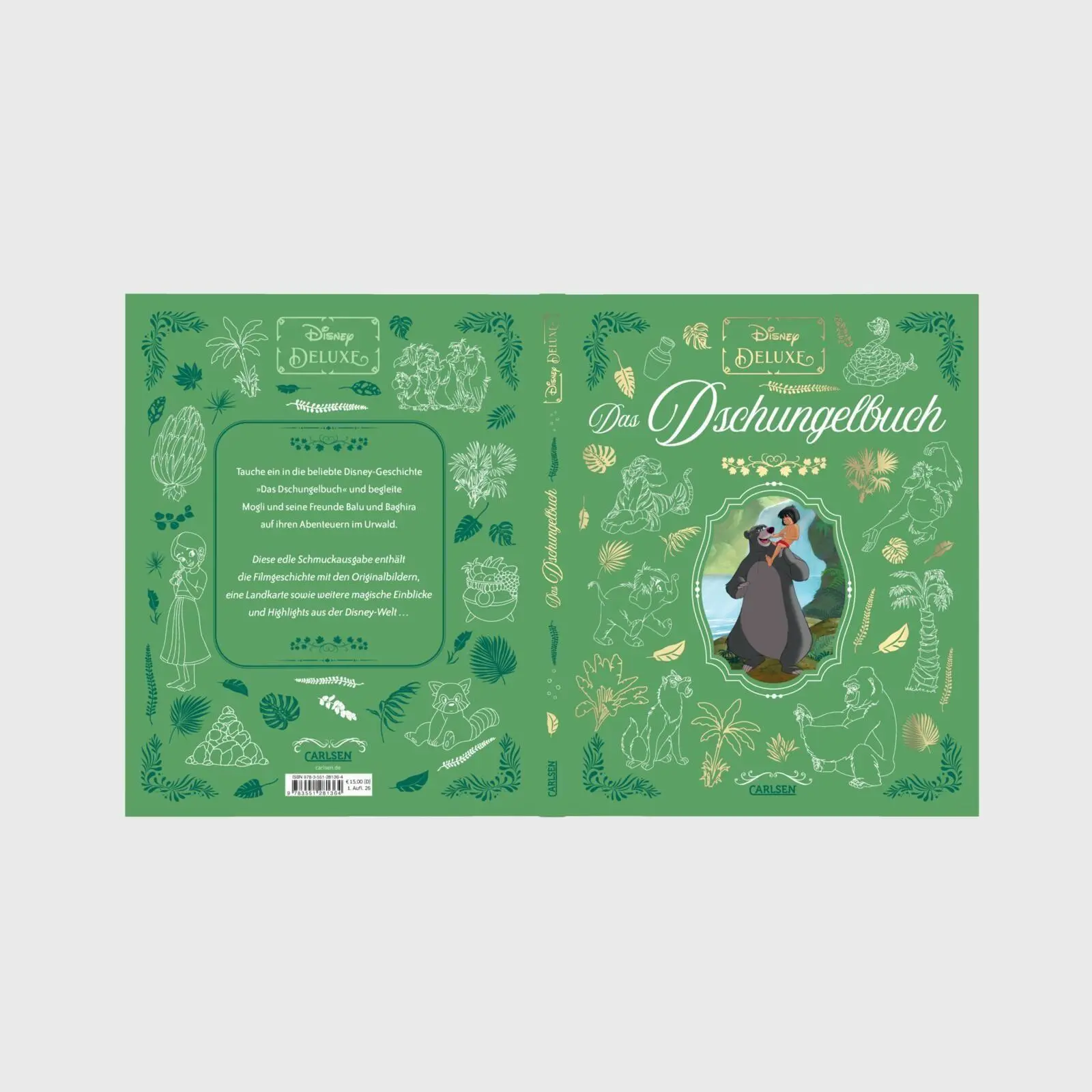 Bild: 9783551281364 | Disney: Disney: DISNEY DELUXE Das Dschungelbuch | Walt Disney | Buch