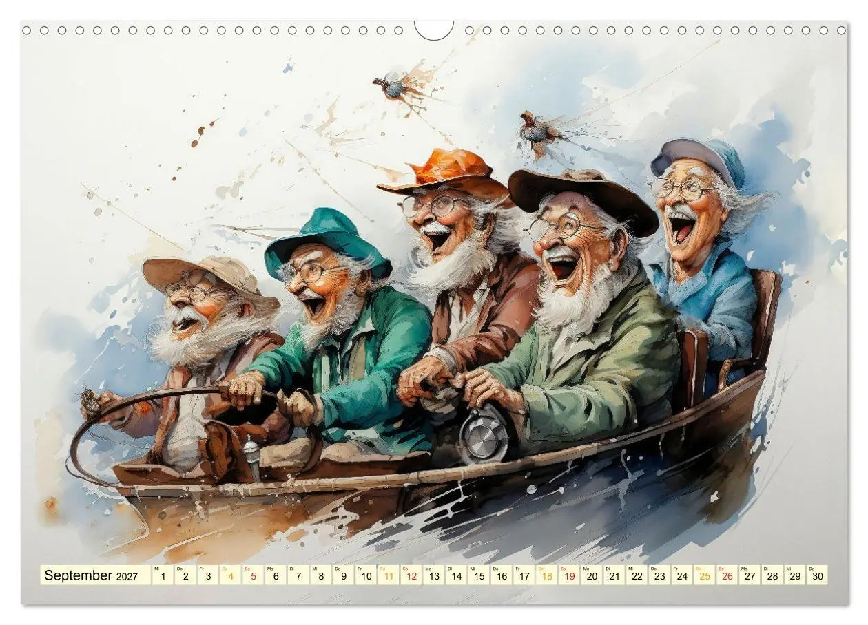 Bild: 9783569271364 | Lustiges Rentner Leben (Wandkalender 2027 DIN A3 quer), CALVENDO...