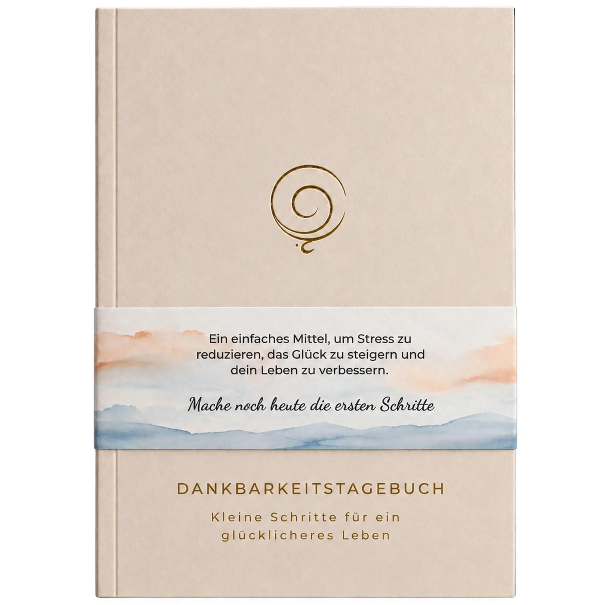 Cover: 9783693851364 | Dankbarkeitstagebuch (Beige) | Johan Nilsson | Taschenbuch | 160 S.