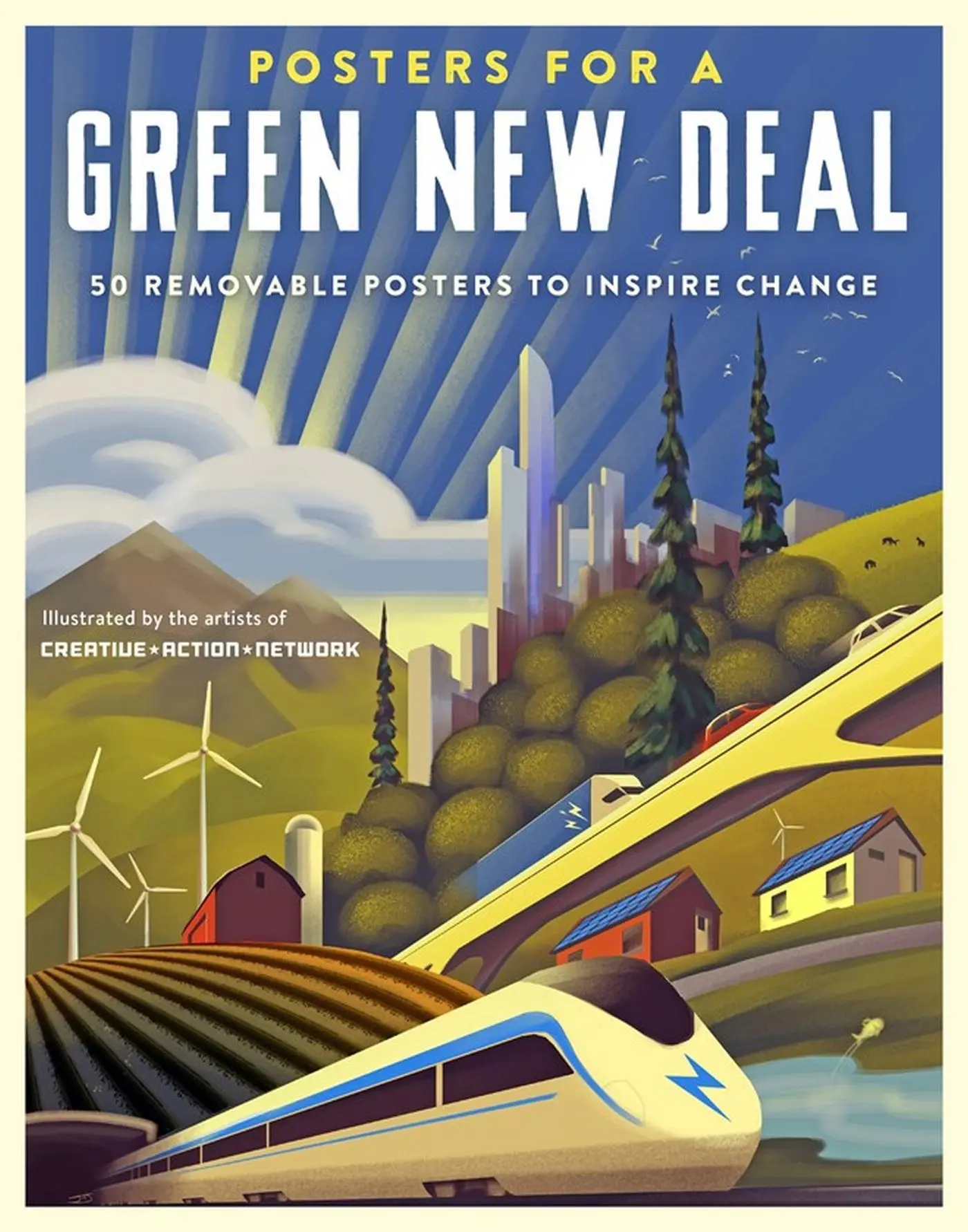 Cover: 9781523511464 | Posters for a Green New Deal | 50 Removable Posters to Inspire Change
