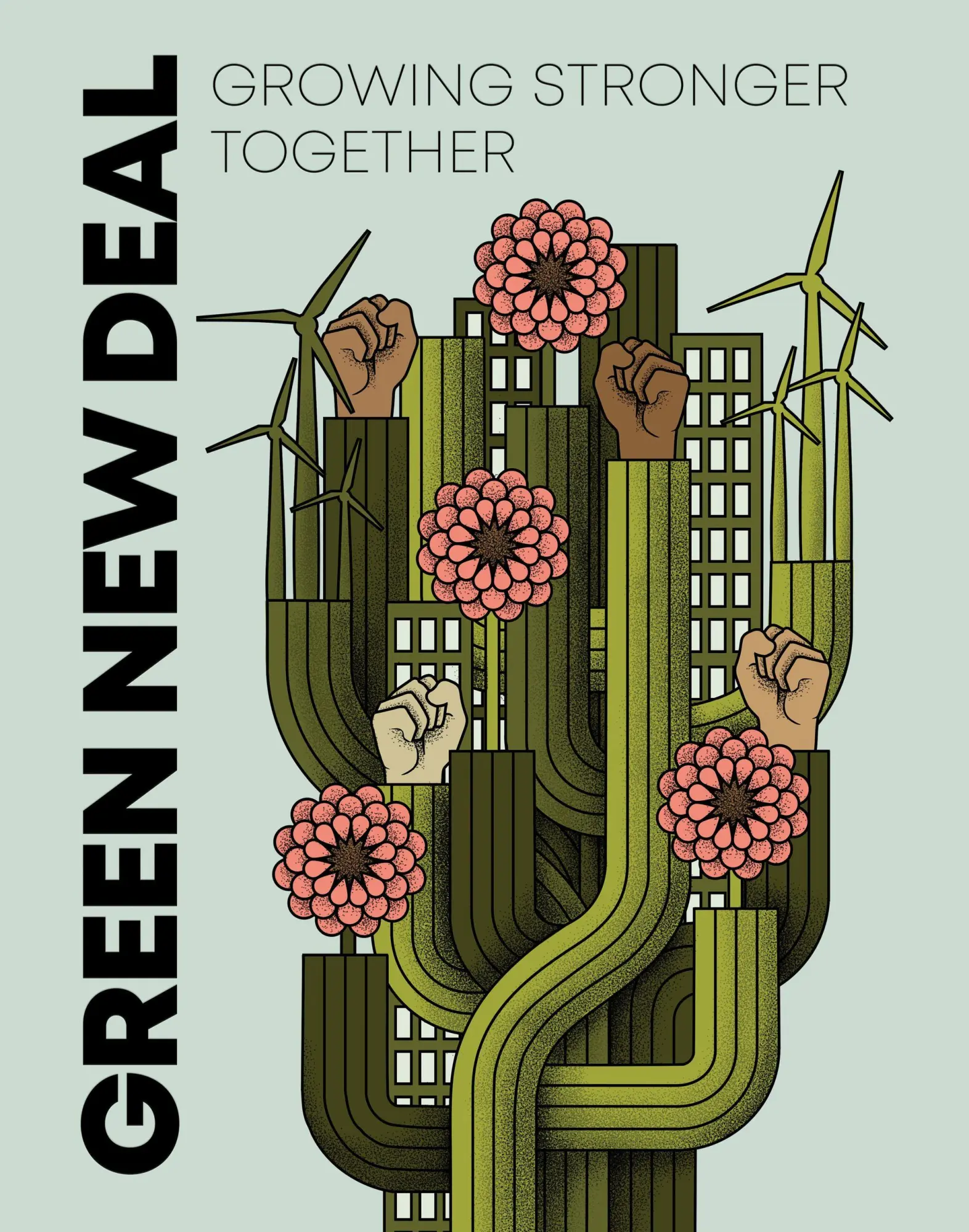 Bild: 9781523511464 | Posters for a Green New Deal | 50 Removable Posters to Inspire Change