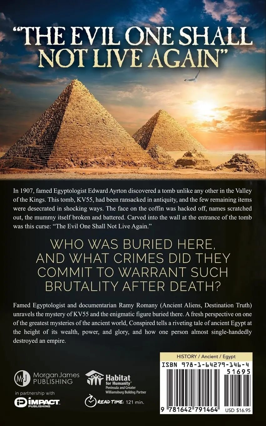 Rückseite: 9781642791464 | Conspired | The Evil One Shall Not Live Again | Ramy Romany (u. a.)
