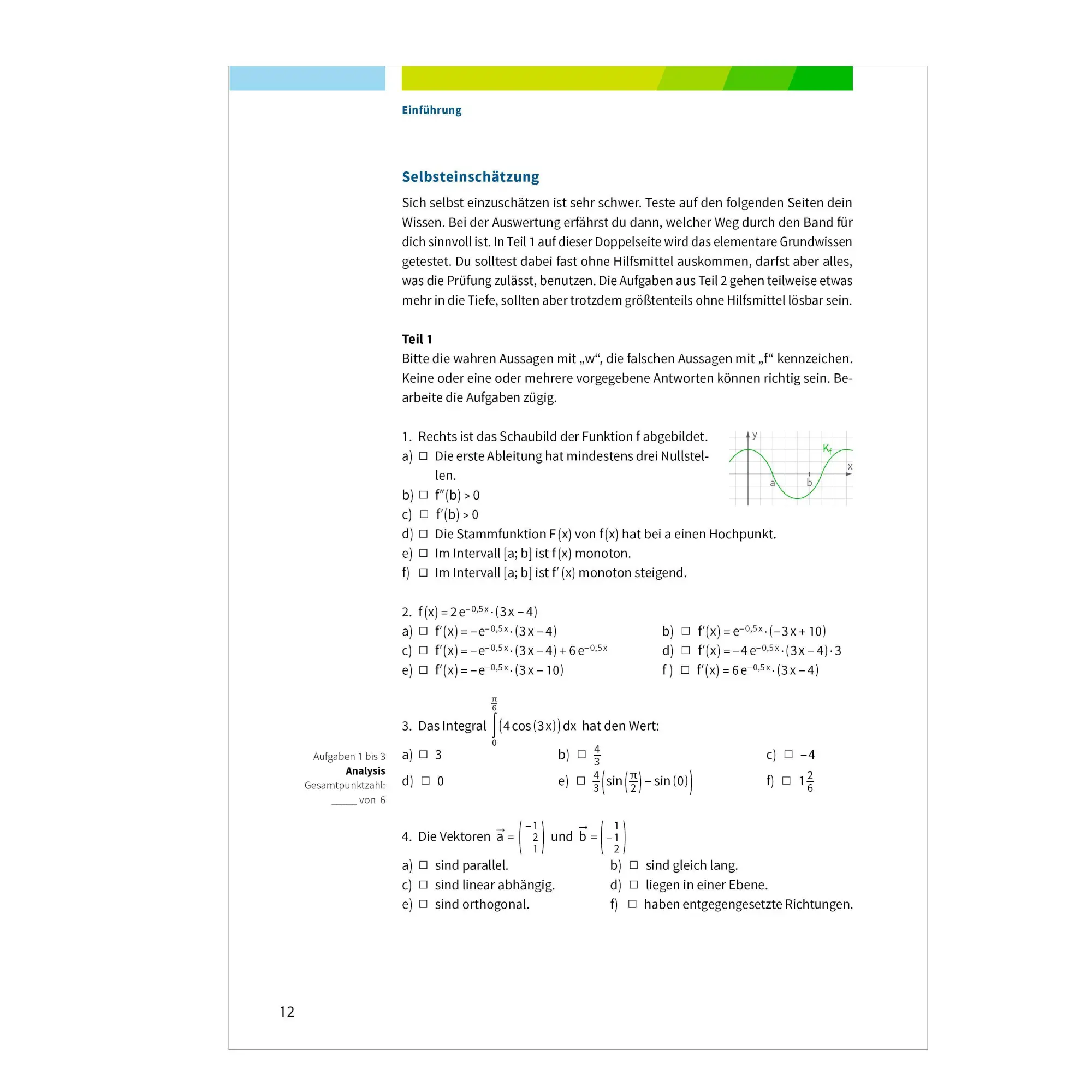Bild: 9783070031464 | Fit fürs Abi. Oberstufenwissen Mathematik | Gotthard Jost (u. a.)