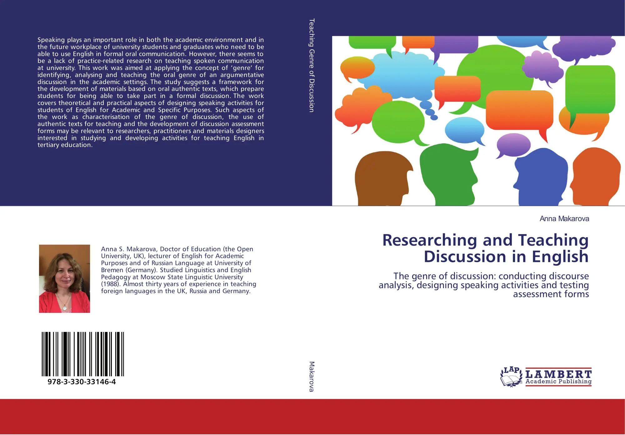Cover: 9783330331464 | Researching and Teaching Discussion in English | Anna Makarova | Buch